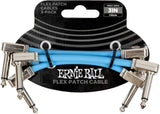 Ernie Ball 6459 Flex Patchkabel Blau 7,5cm 3er-Pack