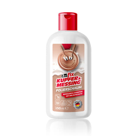 Vido Polierschaum für Messing, Kupfer und Bronze, 150 ml
