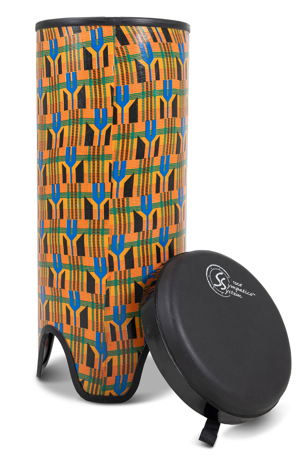 Toca Tubadora Freestyle II - 10" x 24" Kente Cloth (TSSTB-10K-SLT)