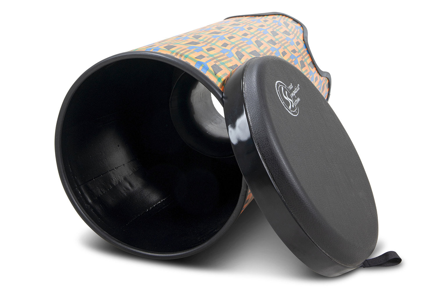 Toca Tubadora Freestyle II - 12" x 24" Kente Stoff (TSSTB-12K-SLT)