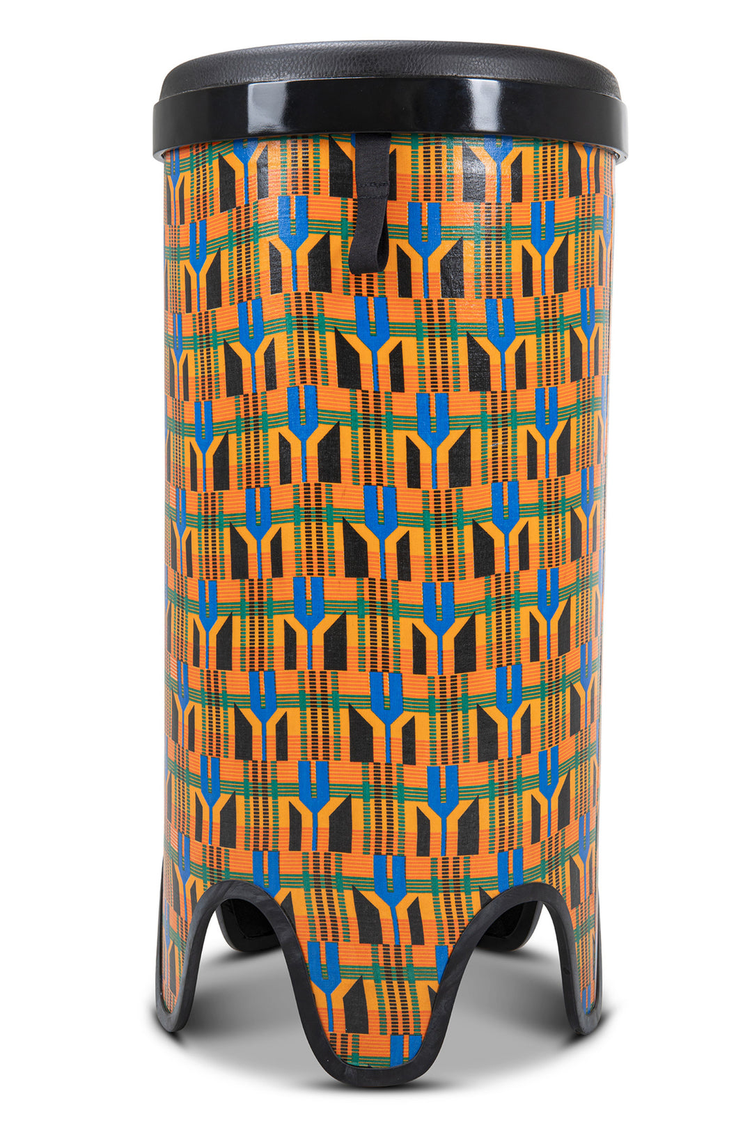 Toca Tubadora Freestyle II - 12" x 24" Kente Stoff (TSSTB-12K-SLT)