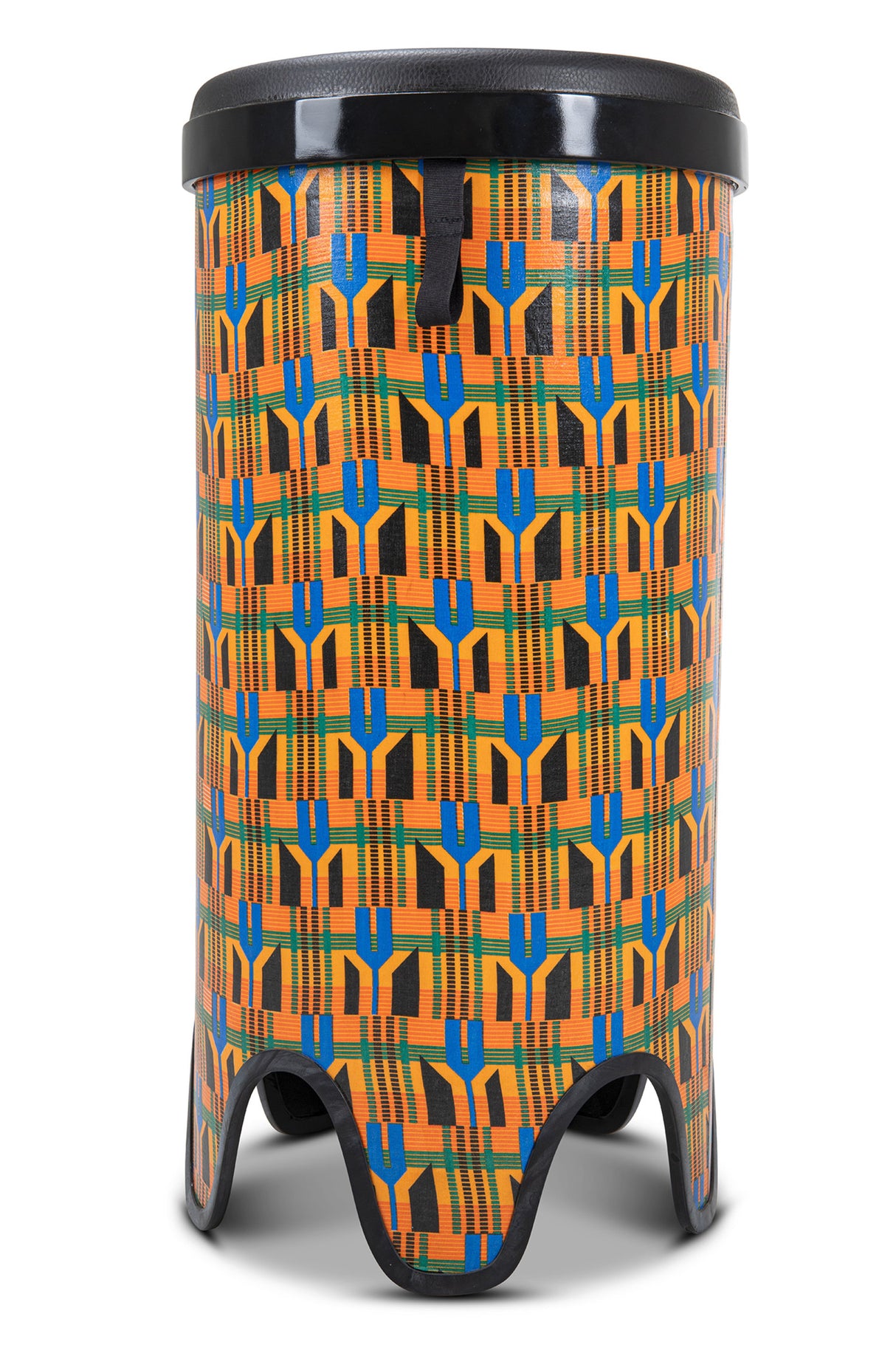 Toca Tubadora Freestyle II - 12" x 24" Kente Stoff (TSSTB-12K-SLT)
