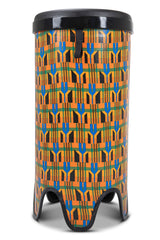 Toca Tubadora Freestyle II - 12" x 24" Kente Stoff (TSSTB-12K-SLT)