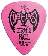 Ernie Ball EB-9179 EVERLAST 60mm -Pink,12 Stk.