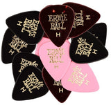 Ernie Ball EB-9180 Cellulose Picks Heavy, gemischt, 12er-Pk