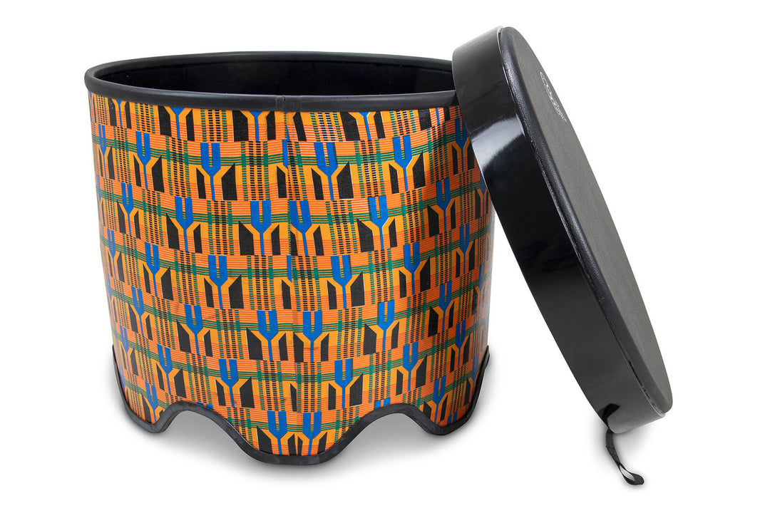 Toca Gathering Drum Freestyle II - Kente Cloth (TSSGD-18KT-SLP)