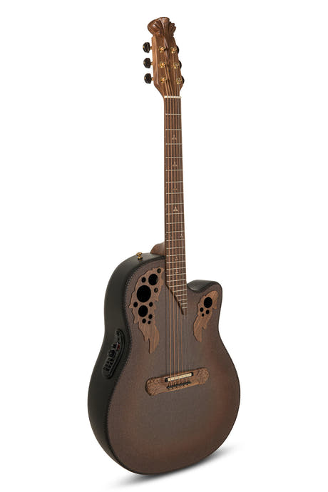 Adamas E-Akustik Gitarren 2087GT Deep Contour Cutaway - Reverse Brown Burst (2087GT-9W-G)