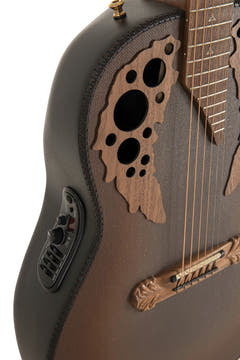 Adamas E-Akustik Gitarren 1687GT Deep Non-Cutaway - Reverse Brown Burst (1687GT-9W-G)