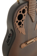 Adamas E-Akustik Gitarren 1687GT Deep Non-Cutaway - Reverse Brown Burst (1687GT-9W-G)
