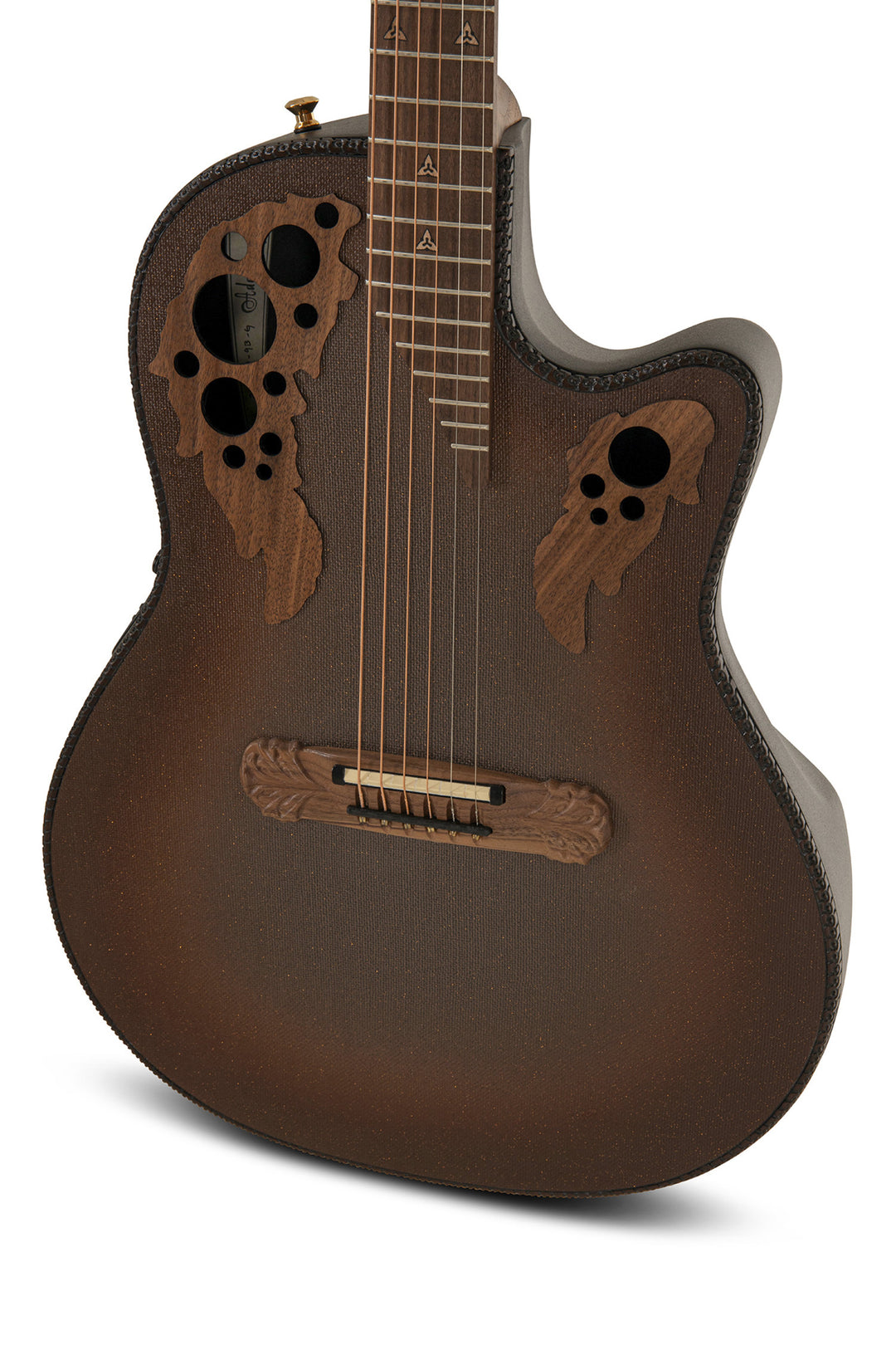 Adamas E-Akustik Gitarren 2087GT Deep Contour Cutaway - Reverse Brown Burst (2087GT-9W-G)