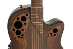Adamas E-Akustik Gitarren 2087GT Deep Contour Cutaway - Reverse Brown Burst (2087GT-9W-G)