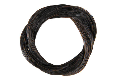 GEWA Premium Bogenhaar für Geige und Bratsche, schwarz, 33"