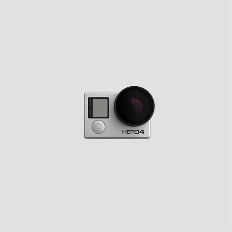 PolarPro Hero4/3+/3 Glasfilter Naked Line/Neutraldichte-Drohne