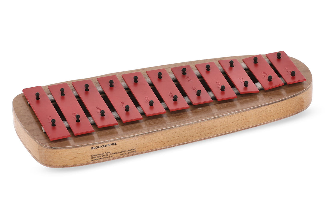GEWA Glockenspiel GH11 - GH11R rote Klangplatten