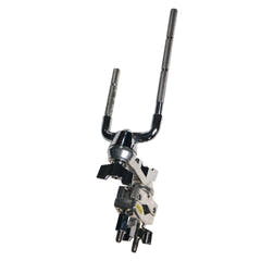 Toca TDPAC Doppelhalter mit zwei 9,5-mm-Stäben und Multiklemme