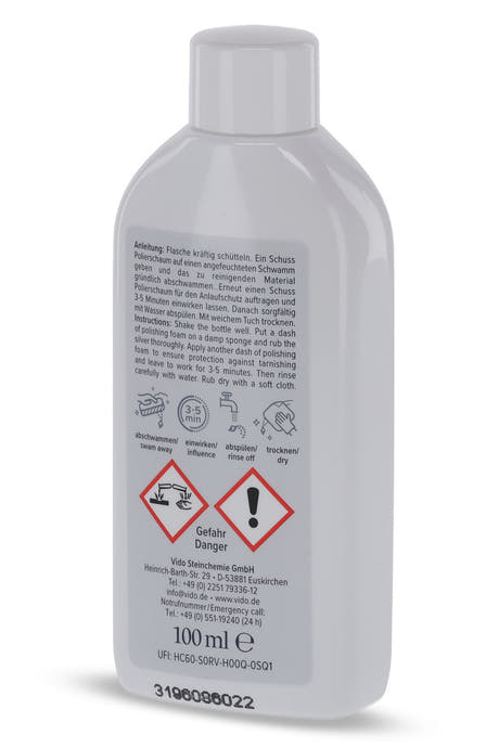 Vido Polierschaum für versilberte Oberflächen, 100 ml