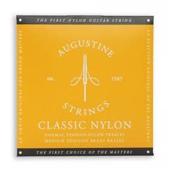 Augustine Saiten für klassische Gitarren Classic Label - Set Classic Gold (normal/medium)