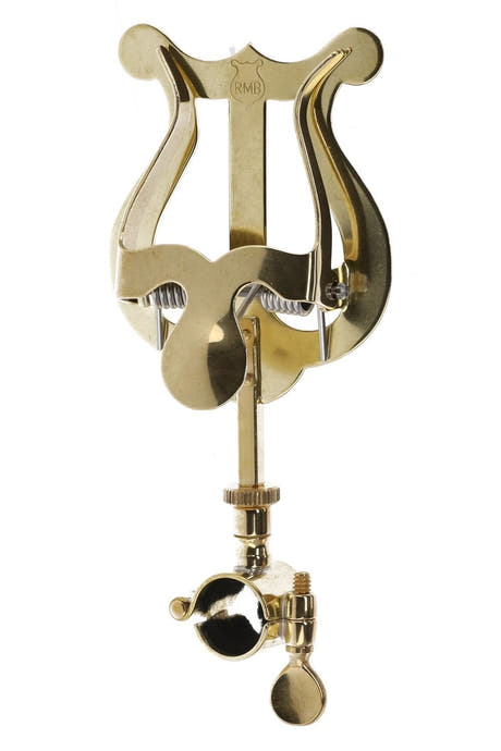 GEWA Lyra für Trompete, klein, vernickelt, Klemmring Ø 14 mm