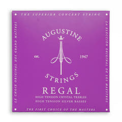 Augustine Saiten für klassische Gitarren Regal Crystal Nylon high - Set Regal Blue (high/high)
