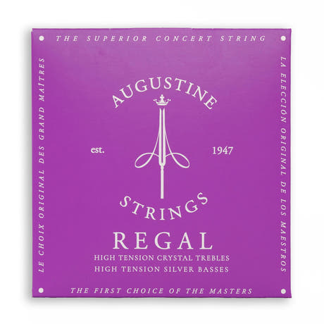 Augustine Saiten für klassische Gitarren Regal Crystal Nylon high - Set Regal Blue (high/high)