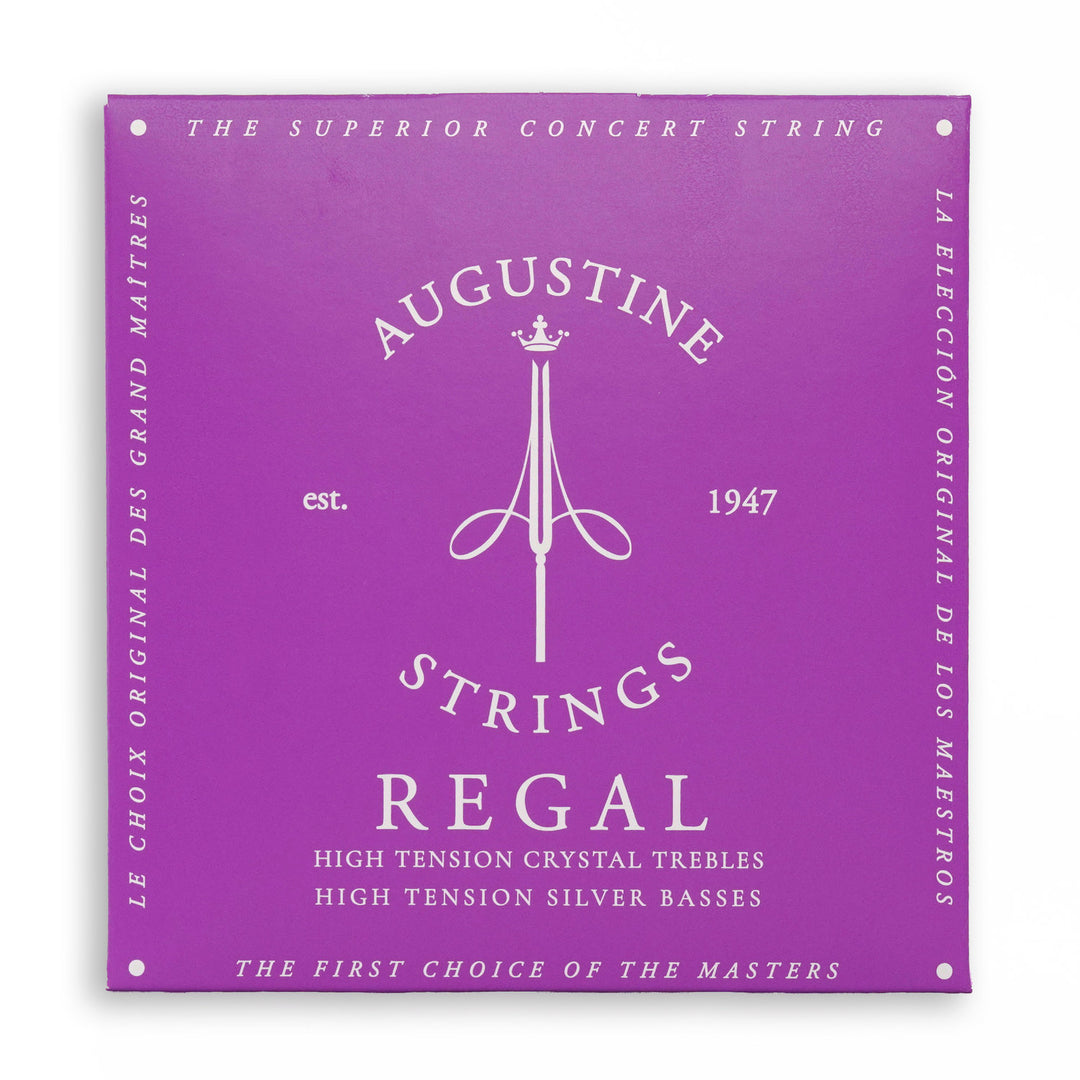 Augustine Saiten für klassische Gitarren Regal Crystal Nylon high - Set Regal Blue (high/high)