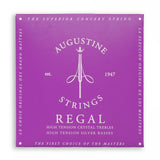 Augustine Saiten für klassische Gitarren Regal Crystal Nylon high - Set Regal Blue (high/high)