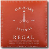 Augustine Saiten für klassische Gitarren Regal Crystal Nylon high - Set Regal Red (high/medium)