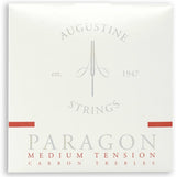 Augustine Saiten für klassische Gitarren Paragon Carbon - Set rot (medium/medium)
