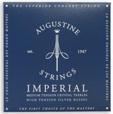 Augustine Saiten für klassische Gitarren Imperial Crystal Nylon medium - Set Imperial Blue (medium/high)