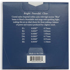 Augustine Saiten für klassische Gitarren Imperial Crystal Nylon medium - Set Imperial Blue (medium/high)