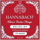 Hannabach 875SHT chromumwickelte G3-Saite, super high tension