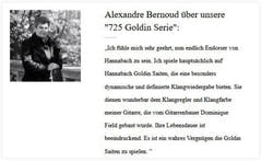 Hannabach Saiten für klassische Gitarre Serie 725 Medium/High Tension Goldin - Set medium-high (725MHT)