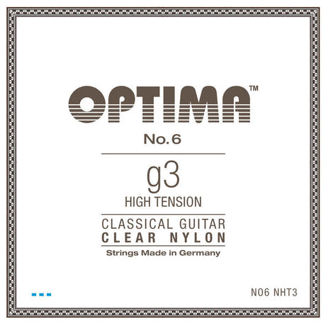 Optima No. 6 G3 klassische Gitarrensaite, Nylon, hoch Spannung