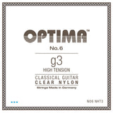 Optima No. 6 G3 klassische Gitarrensaite, Nylon, hoch Spannung