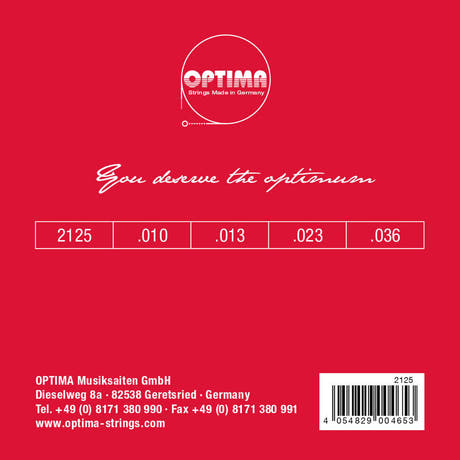 Optima Saiten für Mandoline - Set (2125)