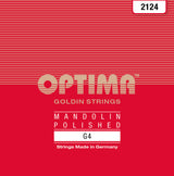 Optima 2124 Mandolinensaite G .036w, Goldin Flatwound (Paar)