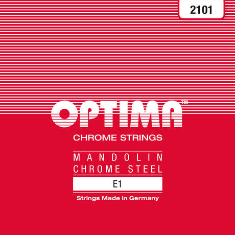 Optima 2101 Mandolinensaite E .010, Chrome Special (Paar)