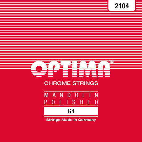 Optima 2104 Mandolinen saite G .036w, poliertes Chrom