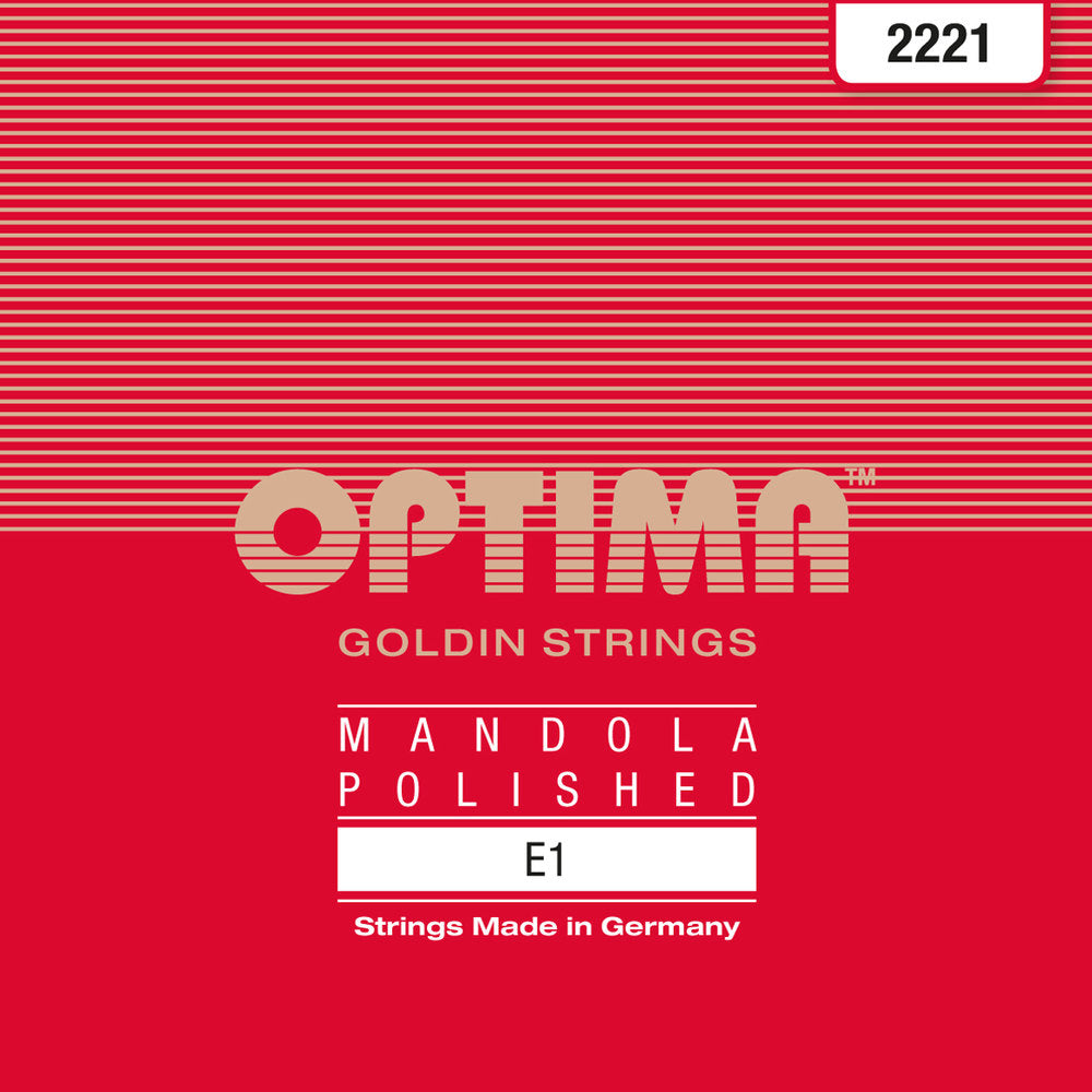 Optima 2221 Mandolinen-Saite E .019w, Goldin Tombak (Paar)