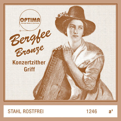 Optima Bergfee 1246 Griffsaite a´ für Zither, München, Extended