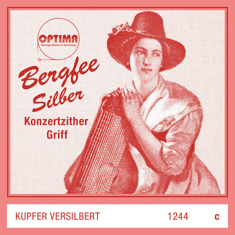 Optima Bergfee 1244 Griffsaite c für Zither, München, Normal