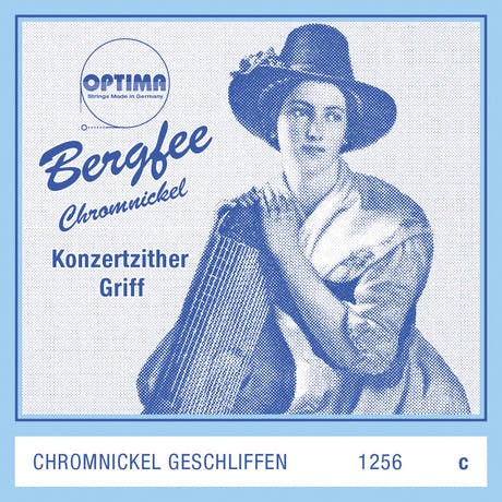 Optima Bergfee 1256 Griffsaite c für Zither, München, Extended