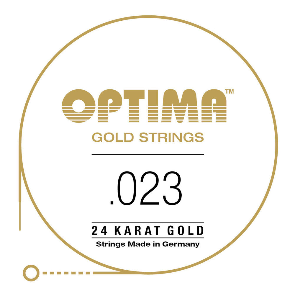 Optima Gold G3 .023w Westerngitarrensaite, GA023