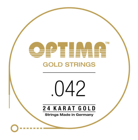 Optima Gold A5 .042w Westerngitarrensaite, GA042