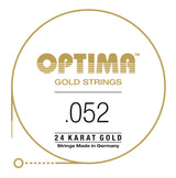 Optima Gold E6 .052w Westerngitarrensaite, GA052