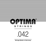 Optima Bronze A5 .042w Westerngitarrensaite, BA042