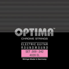 Optima Saiten für E-Gitarre Chromsaiten round wound - Set (4028EL)
