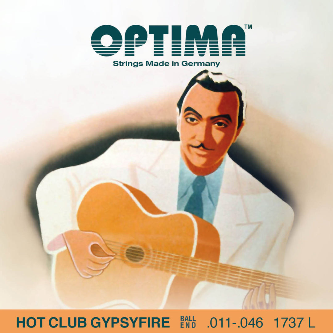 Optima Saiten für Akustikgitarren Hot Club Gypsyfire versilbert - Set (1737L)