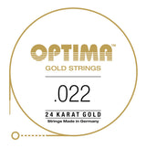 Optima Gold D4 .022w E-Gitarrensaite, GE022