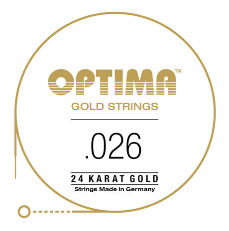 Optima Gold D4 .026w E-Gitarrensaite, GE026